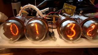 Газоразрядные часы на Ардуино. Nixie clock Arduino Nano.