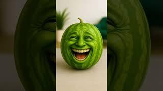 Watermelon Attacked Her… So She Stabbed It #watermelon