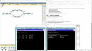 Cisco RnS - Lab 7.2.2.4 Packet Tracer - Comparing RIP and EIGRP Path Selection