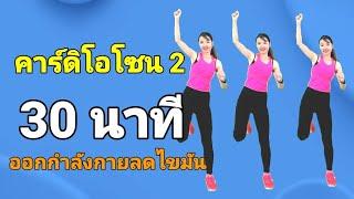 30 นาที คาร์ดิโอโซน 2 ออกกำลังกายลดไขมัน