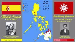 The Philippine Revolution and the Rise of the 1st PH Republic (EVERYDAY from 1896-1899)