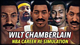 WILT CHAMBERLAIN’S NBA CAREER RE-SIMULATION | HE BROKE EVERY RECORD? THE GOAT... BY FAR? | NBA 2K20