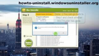 How to Fully Remove WinThruster without Troubles?