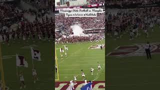 Mississippi State Football vs. Memphis Tigers 9/3/2022 #HailState @hailstate