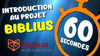 Le projet Biblius en secondes