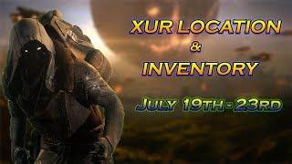 Xur's Location and Inventory July 19th - July 23rd Destiny 2