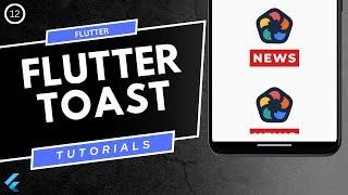 Flutter toast : how to use toast in flutter - flutter tutorials in hindi