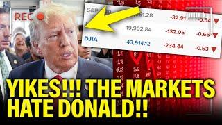 Trump Gets HUMILIATED by Stock Market PUNISHING HIM