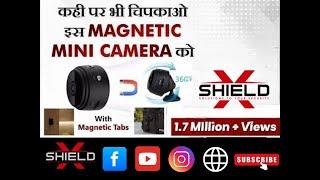 Magnet वाला छोटा सा Camera कही भी चिपकाओ | Full Review, Night Vision Result | xshield security