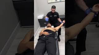 *Strained Pectoralis Muscle* Part 1: Full treatment on Dr. Andrew by the King of Cracks, Dr. Sayegh