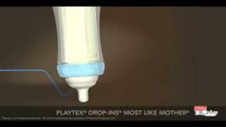 Playtex® Drop-Ins® Bottle System Demo