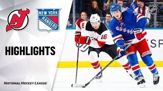 NHL Highlights | Devils @ Rangers 3/7/20