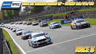 BTCC 2024 at Brands Hatch GP - Race 3 - ROUND 30