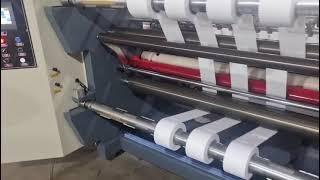 WFQ 1600A computer paper roll slitting rewinder machine second machine test 2