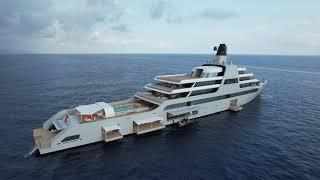 4K  M/Y Solaris in Monaco, Roman Abramovich's newest $610mil megayacht...