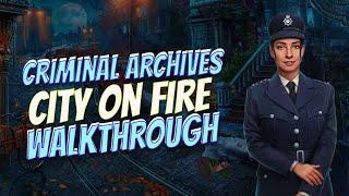 Criminal Archives 1 City On Fire Walkthrough No Skips | @GAMZILLA-