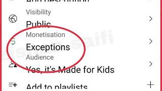 How To Fix YouTube Video Monetisation Exceptions Showing || Monetize Not Enabled Problem YT Studio