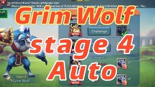 Limited challenge bloodlust stage 4 auto|Grim Wolf Limited Challenge stage 4 lords mobile