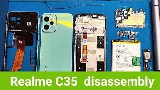 Realme C35 disassembly// Realme C35 Teardown// How to open Realme C35 back panel//