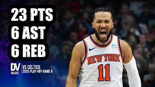 Jalen Brunson vs Celtics 23 pts 6 ast 6 reb | May 16, 2025 | Playoffs