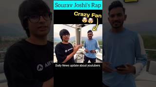 Sourav Joshi New Rap? News By "You News Tuber" #souravjoshivlogs