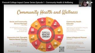 Prescott College Impact Career Series Episode 1 - Community Health & Wellbeing