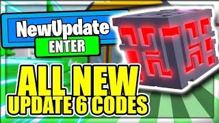 ALL NEW *UPDATE 6* SECRET CODES! Hyper Clickers Roblox