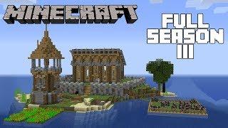 Minecraft: Survival Island Timelapse FULL SEASON 3 [1-55]