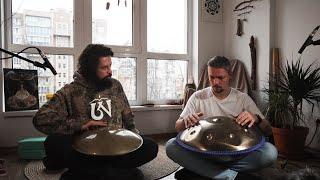 Handpan and Tongue drum harmony | 2 hours of relax music | Puzik Music