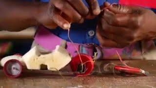 Building a simple ELECTRIC TOY CAR by ABDULAI SALIM #Gh4STEM juneous challenge