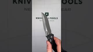 Microtech Amphibian 137RL 10APFLGTBK, Apocalyptic Stonewashed M390MK, Fluted Black G10 pocket knife