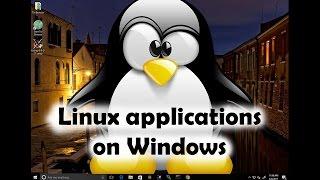 Linux GUI on Windows 10