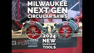 Milwaukee FUEL Circular Saws | 2024 Next Generation