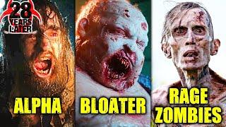 4 Types Of Rage Virus Zombies From 28 years later - Explained