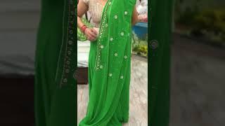 Saree Draping With Perfect Pleats