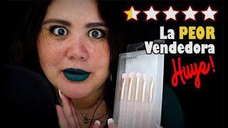 ASMR Español | Roleplay - La PEOR Vendedora te atiende | ASMRJulyDots