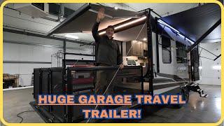 HUGE 14' Garage Toy Hauler Travel Trailer! 2023 Grand Design Momentum G-Class 21G