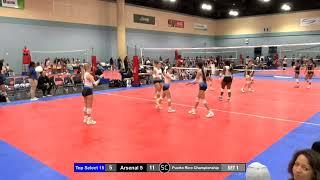 Addison Phillips # 22 - Libero C/O 2028 - 2025 Puerto Rico Championships vs Arsenal 5_1 & 2