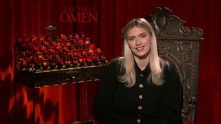 THE FIRST OMEN interviews with Nell Tiger Free & director Arkasha Stevenson - March 27, 2024 4K
