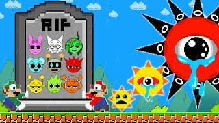 Super Mario Bros. Mario R.I.P All Incredibox Sprunki ALL Phase | PixSaga Mario