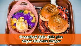 The Creamiest Halo-Halo and Super Delicious Burger in Compostela || PR's Vlog & TV