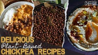 How To Make Delicious Plant-based Chickpea Recipes | Vegan Cooking Ideas #chickpeas