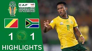 Congo 1-1 Bafana Bafana HIGHLIGHTS | CAF Africa Cup Of Nations Qualifiers 2025