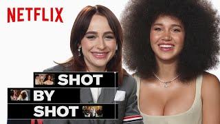 Sofia Wylie & Sophia Anne Caruso Break Down the Evers Ball Fight Scene | Shot By Shot | Netflix