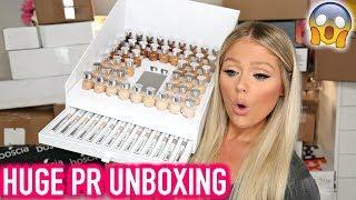 HUGE PR UNBOXING HAUL | FREE MAKEUP BEAUTY GURUS GET