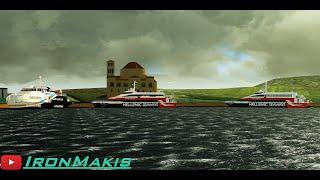 [Vehicle Simulator v2.7.6]Tour to Saronic Island Online!