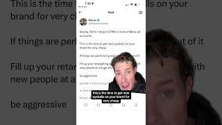 How to Get Low Facebook Ads CPMs (2024 Meta Ads)  #metaads #facebookads #fbads  #facebookadscourse