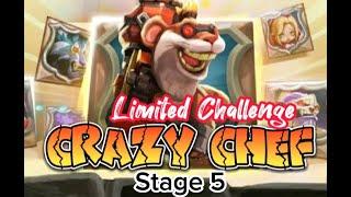 Lords Mobile Limited Challenge Crazy Chef Stage 5 Auto