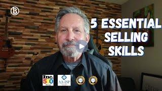 5 Essential Selling Skills