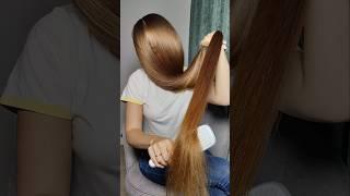 Long hair over face  (full version in comments) Super Silky like Real Rapunzel Nyata